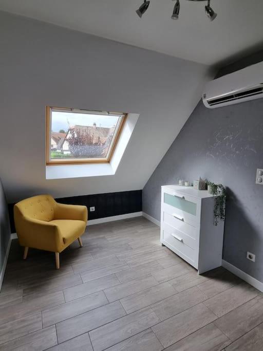 Studio De La Demi Lune Plobsheim Esterno foto